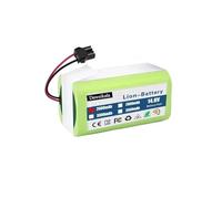 Batterie Li-ION 14.4V, Compatible for Conga,Excellence 950 990 1090 1790 1990, Compatible for Eufy,Robovac 11S 12 X500, Remplacement(2600mAh)