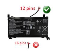 Batterie Li-ion 14.6V 5300mAh 78Wh - FM08 / FM0808 / FM08082 / FM08086 / HSTNN-LB8A / HSTNN-LB8B / 922752-421 / 922753-421 / 922976-855 / TPN-Q195 - Pour HP Omen 17-an Series - ATTENTION : Bien vérifi