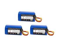 Batterie Li-ion 14,8 V 3500 MAh For Aspirateur Robot Airrobo Et P10. Pièces De Rechange.(3pcs 3500mAh)