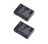 Batterie Li-ION 1500 mAh, Compatible avec Nikon, D5600, D5100, D5200, D3100, D3200, D3300, D3400, D3500, P7000 et P7800(2 Battery)