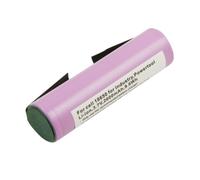 Batterie Li-ion 18650 - AVIZAR - 3,7V 2600mAh - Compatible Gardena et Kärcher - Cosses U