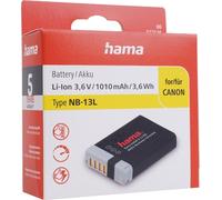 Batterie Li-Ion 3,6V 1010mAh pour Canon NB-13L