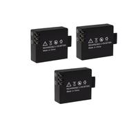 Batterie Li-ION 3,7 V 900 MAh Rechargeable for Caméra d'action Wi-FI - Compatible avec SJCAM SJ4000 SJ5000 SJ6000(3PCS)