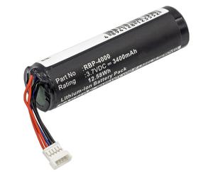 Batterie Li-ion 3.7V 3400mAh 13Wh - 128000894 / RBP-4000 - Pour DATALOGIC Gryphon GBT4100 / GBT 4400 / GBT4430 / GM4100 / GM4130 / GM4400 / GM4430 / RBP-GM40