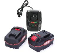 Batterie Li-Ion 4.5Ah HHiMXPO et Chargeur Rapide Compatible Parkside 20V