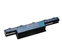BATTERIE LI-ION 4400mAh 11.1V, noir, pour ACER TravelMate 5740-333G25Mn etc. Remplace BT.00607.125, BT.00607.127, AS10D51
