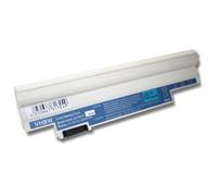 BATTERIE LI-ION 4400mAh, blanc, pour ACER Aspire One D255, Aspire One D260, One D260-2028 etc. Rempalce AL10BW, AL10B31, AL10A31, AL10G31 etc.