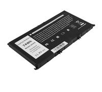 Batterie Li-ion 6490mAh pour PC Portable Gaming Dell Inspiron 15 7000 11,4V Noir