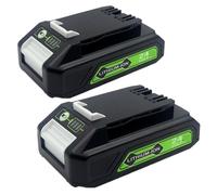 Batterie Li-ion 8,0 Ah/4,0 Ah 24 V, compatible avec Greenworks. | G24B4 Batterie 48V 29842 29852 BAG708 BAG711 Outils sans fil 20352 22232 2508302(2pcs 4000mAh)