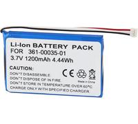 Batterie Li-ion compatible avec Garmin type 361-00035-01,1200 mAh/4,44 Wh,3,7 V