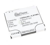 Batterie Li-Ion compatible avec HTC HD2 Leo (remplacement pour BA S400)
