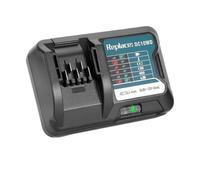Batterie Li-ION DC10WD, Charge Rapide, Compatible avec Makita 10.8V 12V, Outil BL1015 BL1016 BL1021B BL1041B FD05 40W 3A, Chargeur de lumière LED au Lithium(UK)