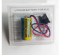 Batterie Li-ION de Mitsubishi A6BAT ER17330V PLC Taille 2 / 3A 3.6V avec la Prise