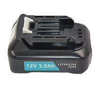 Batterie Li-ion de rechange 12 V 3,0 Ah pour Makita BL1021B BL1015 BL1020B BL1041B BL1016 197396-9 632F59-1, Batterie Visseuse