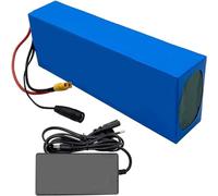 Batterie Li-ION E-Bike 24V 29.4V 36V 48V 8AH 10AH 12AH 15AH 18AH 20AH 25AH 30AH Batterie Lithium-ION pour Vélo Électrique Batterie Au Lithium pour Vélo Moteur 1000W 24V29.4V10AH,XT60