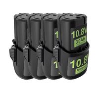Batterie Li-ion for outils électriques Stihl SHA30108. Compatible avec les outils électriques STIHL 10,8 V 3,0 Ah GTA 26 / SEA 20 / HSA 25 / HSA 26 / AS2.(4pcs)