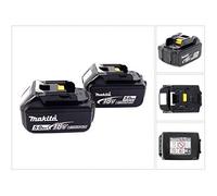 Makita Batteries BL 1850 B 5 Ah - 18 V( 197280-8 ) - 2 pièces