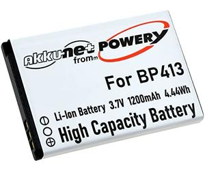 Batterie Li-Ion pour Doro Primo 413, 3,7 V