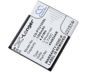 Batterie Li-Ion pour téléphone portable Panasonic KX-TU550, 3,7 V,