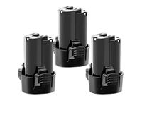 Batterie Li-ion Rechargeable 4000mAh, Compatible Avec Makita, 10.8V/12V, For BL1013 BL1014 BL1013 BL1014 LCT203W 194550-6 194551-4(4000mAh 3PCS)