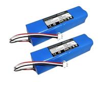 Batterie Li-ion Rechargeable D'origine. Compatible Avec Lydsto R1. Batterie For Aspirateur Robot D'une Capacité De 6800 MAh (Color : 2pcs battery)