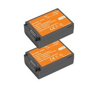 Batterie Li-ION Rechargeable EN-EL25 1350 MAh avec Chargeur LED, Compatible avec Nikon, for Z30, Z50, ZFC Et Z 50 Z FC(2 Battery)