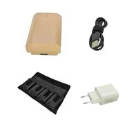 Batterie Li-ion Type-C FZ100, compatible avec les appareils photo Sony ZV-E10II A1 A6600 A6700 A7S3 A7R5 A7C ZV-E1 A7 IV A7S III A7R V NP-FZ100 USB-C(EU Plug with Bag)