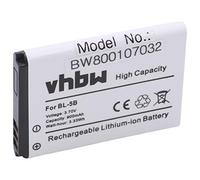 Batterie Li-ION vhbw 900mAh (3.7V) pour Smartphone, téléphone Vertu Constellation comme Nokia BL-5B.