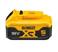 Batterie Li-Ion XR 18V 5Ah - DEWALT - DCB184-XJ + 1 Batterie offerte avec le code 500DEW dès 500€ d'achat DEWALT