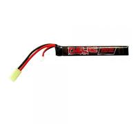 Batterie Li-Po 7,4 V x 1500 mAh 25 C Stick | pour Armes Airsoft et Voitures, Bateaux ou hélicoptères radiocommandés RC