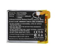 Batterie Li-Polymer 260mAh type LSS352325P pour Fitbit Versa 3