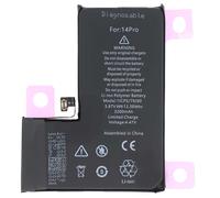 Batterie Li-Polymer 3.87V pour iPhone 14 Pro Compatible A2866 Noir