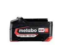 Metabo Batterie Li-Power 18V/5,2Ah "AIR COOLED" - 625028000