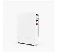 Batterie LiFePO 51,2 V 100 Ah - 5,12 kWh - Stockage d'énergie avec BMS 100 A - 6000+ Deep Cycle - Batterie au lithium extensible modulaire avec RS485/RS232/CAN pour installation PV, systèmes hybrides