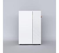 Batterie LiFePO 51,2 V 280 Ah - 15 kWh - Stockage d'énergie avec BMS, 6000+ Deep Cycle - Batterie au lithium extensible modulaire avec RS485/RS232/CAN pour installation PV, systèmes hybrides et hors