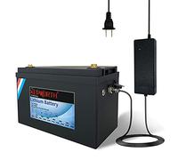 Batterie LiFePO4 24V 60Ah Batterie Lithium Fer Phosphate Jusqu'à 7000 Cycle Profond avec BMS pour RV, Camping-Cars, Solaire, Alimentation de Secours, Fonctionnement en série ou parallèle