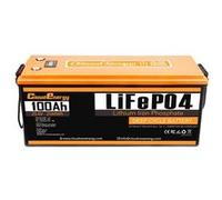 Batterie LiFePO4 Cloudenergy 24V 100Ah 2560Wh d'énergie Plus de 6 000 cycles GTC 100A intégré Prise en charge en série/parallèle G