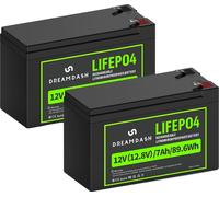 Batterie LiFePO4, durée de vie élevée des cycles, protection intégrée, 2STK 128V 7Ah