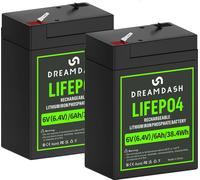 Batterie LiFePO4, durée de vie élevée des cycles, protection intégrée, 2STK 64V 60Ah