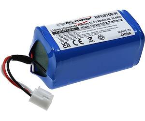 Batterie LiFePO4 pour robot aspirateur Severin Chill RB 7025, RB 7022, 12,8 V