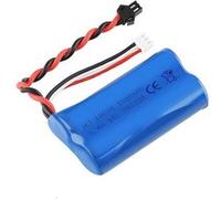 Batterie Lipo 1500mAh 7.4V 2S Compatible avec RC U12A S033G Q1 H101 Charge Rapide pour RC Toys, Boat, Auto, Drone Connecteur SM-2P, Bleu Bleu G