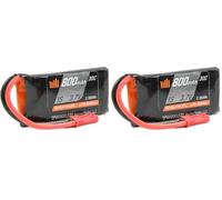 Batterie LiPo 1S 30C 3,7 V 800 mAh JST (Lot de 2)