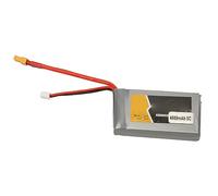 Batterie Lipo 2S 7.4V 4000mAh 8C, Remplacement de Batterie au Lithium RC pour Télécommande d'avion Modèle HJ TX16s TX18s