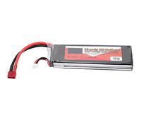 Batterie LiPo 2S 7,4V 5000mAh 40C avec T Plug, Batterie Rechargeable pour Modèles RC - Haute Performance, Recharge Rapide, Longue Durée de Vie (7,4 V 5500mAh 40c t Enchufe)
