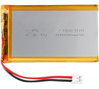 Batterie Lipo 3,7 V, 10 000 Mah 1160100 Ions Lithium Polymère Avec Connexion 2p-Ph Avec Pas De 2,0 Mm[Z686]