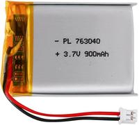 Batterie Lipo 3,7 V, 900 Mah 763040 Ions Lithium Polymère Avec Connexion 2p-Ph Avec Pas De 2,0 Mm[Z680]