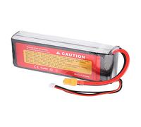 Batterie LiPo 3s, Lithium Li - Poly, 6000mAh Haute Capacité, Durable et Sécurisée - Performance Stable, Conversion Énergétique Élevée, Usage Prolongé pour Modèles RC et Loisirs