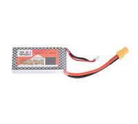 Batterie LiPo 7,4 V 1500 mAh 40C au lithium avec connecteur XT60 pour modèles de drones et hélicoptères
