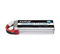 Batterie Lipo, haute capacité, plusieurs options de tension, 3S 6000mAh T