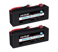 Batterie Lipo, haute capacité, plusieurs options de tension, 3S 6000mAh TH-2PC